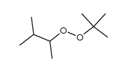 2-(tert-butylperoxy)-3-methylbutane结构式