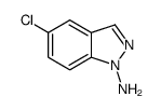 5-chloroindazol-1-amine Structure