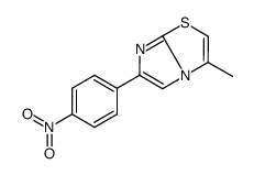 3-methyl-6-(4-nitrophenyl)imidazo[2,1-b][1,3]thiazole结构式