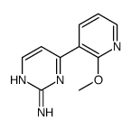 4-(2-methoxypyridin-3-yl)pyrimidin-2-amine Structure