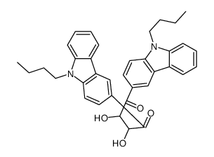 1,4-bis(9-butylcarbazol-3-yl)-2,3-dihydroxybutane-1,4-dione结构式