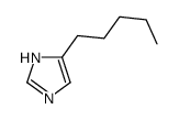 5-pentyl-1H-imidazole结构式