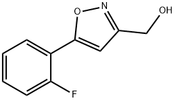 [5-(2-fluorophenyl)isoxazol-3-yl]methanol Structure