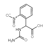 (2-硝基苯基)-脲啶乙酸结构式