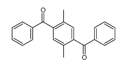 (4-benzoyl-2,5-dimethylphenyl)-phenylmethanone结构式