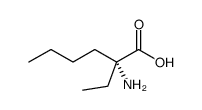 (R)-2-Amino-2-ethylhexanoic acid Structure
