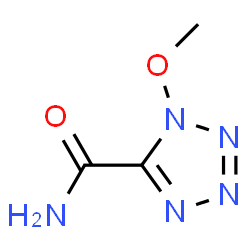 1H-Tetrazole-5-carboxamide,1-methoxy-(9CI)结构式