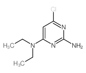 6-chloro-n4,n4-diethylpyrimidine-2,4-diamine Structure