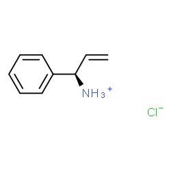 (R)-1-Phenylprop-2-en-1-amine hydrochloride Structure