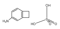 Bis-[Benzocyclobuten-4-ammonium]-Sulfat结构式