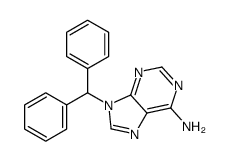 9-benzhydrylpurin-6-amine Structure