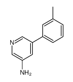 5-M-tolylpyridin-3-amine结构式