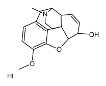 (4R,4aR,7S,7aR,12bS)-9-methoxy-3-methyl-2,4,4a,7,7a,13-hexahydro-1H-4,12-methanobenzofuro[3,2-e]isoquinoline-7-ol,hydroiodide Structure