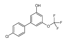 3-(4-chlorophenyl)-5-(trifluoromethoxy)phenol Structure