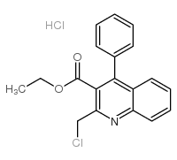 ETHYL 2-(CHLOROMETHYL)-4-PHENYLQUINOLINE-3-CARBOXYLATE HYDROCHLORIDE picture
