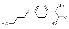 AMINO(4-BUTOXYPHENYL)ACETIC ACID structure