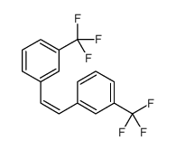 1-(trifluoromethyl)-3-[2-[3-(trifluoromethyl)phenyl]ethenyl]benzene Structure