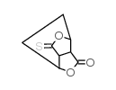 1,4-Ethano-1H,3H-furo(3,4-c)furan-3-one, tetrahydro-6-thioxo-结构式
