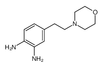 4-[2-(4-Morpholinyl)ethyl]-1,2-benzenediamine Structure