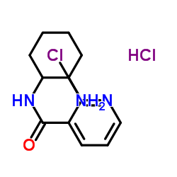 N-(2-Amino-cyclohexyl)-2-chloro-nicotinamide hydrochloride structure