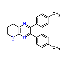 2,3-di-p-tolyl-5,6,7,8-tetrahydropyrido[2,3-b]pyrazine structure