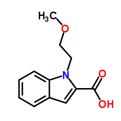 1-(2-Methoxyethyl)-1H-indole-2-carboxylic acid Structure
