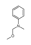 N-(methoxymethyl)-N-methylaniline Structure