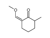 2-methoxymethylene-6-methyl-cyclohexanone Structure