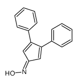 N-(3,4-diphenylcyclopenta-2,4-dien-1-ylidene)hydroxylamine结构式