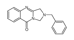2-benzyl-1,3-dihydroimidazo[5,1-b]quinazolin-9-one Structure