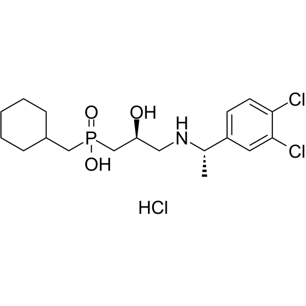 CGP 54626 hydrochloride structure