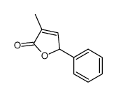 4-methyl-2-phenyl-2H-furan-5-one Structure