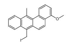 4-Methoxy-7-iodomethyl-12-methyl-benz(a)anthracen Structure