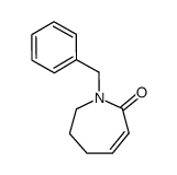 1-benzyl-1,5,6,7-tetrahydroazepin-2-one Structure