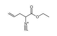 2-ISOCYANO-PENT-4-ENOIC ACID ETHYL ESTER结构式