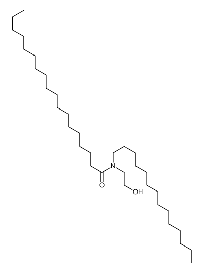 N-(2-hydroxyethyl)-N-tetradecyloctadecanamide结构式
