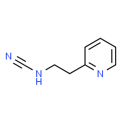 Cyanamide, [2-(2-pyridinyl)ethyl]- (9CI)结构式