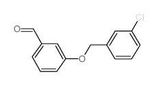 3-[(3-CHLOROBENZYL)OXY]BENZALDEHYDE structure