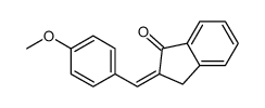 2-[(4-methoxyphenyl)methylidene]-3H-inden-1-one Structure