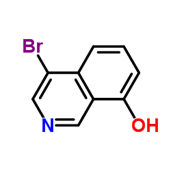 4-bromoisoquinolin-8-ol structure