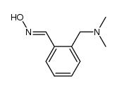 2-dimethylaminomethylbenzaldehyde oxime Structure