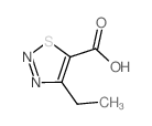 4-ETHYL-1,2,3-THIADIAZOLE-5-CARBOXYLIC ACID structure