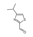2-Thiazolecarboxaldehyde, 4-(1-methylethyl)- (9CI)结构式