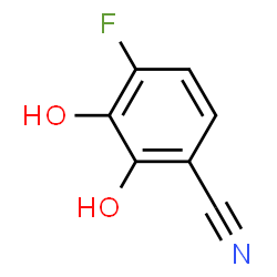 Benzonitrile, 4-fluoro-2,3-dihydroxy- (9CI) Structure