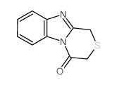 1H-[1,4]Thiazino[4,3-a]benzimidazol-4 (3H)-one结构式