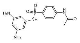 N-acetyl-sulfanilic acid-(3,5-diamino-anilide) Structure