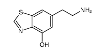 4-Benzothiazolol,6-(2-aminoethyl)-(9CI) Structure