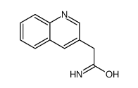 2-quinolin-3-ylacetamide结构式