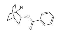 (S)-3-(Benzoyloxy)quinuclidine结构式