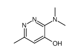 3-(Dimethylamino)-6-methylpyridazine-4-ol结构式